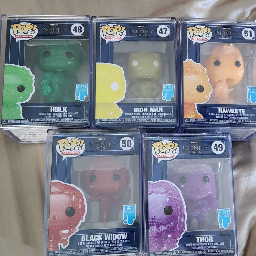 Infinity Saga Art Series Funko Pops
